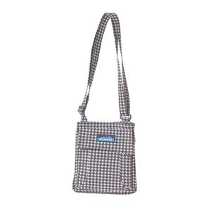 Kavu Mini Keeper Houndstooth Crossbody Bag